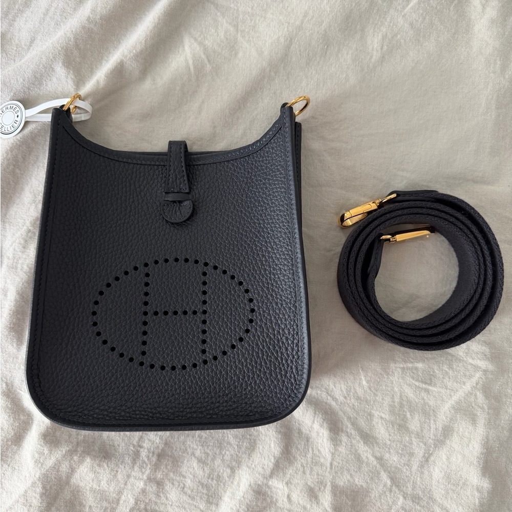 Brand New Hermes Evelyne 16 TPM Mini Caban/Gold Hardware K Stamp 2025 - Picture 2 of 8